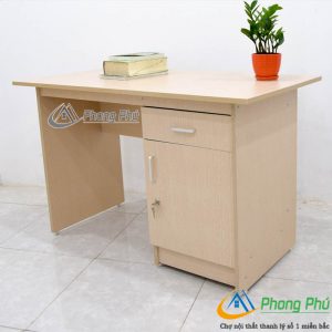 Bàn làm việc 1m2 hộc đứng BLV07