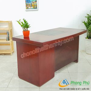 Bàn trưởng phòng 1m4 có hộc BTP02