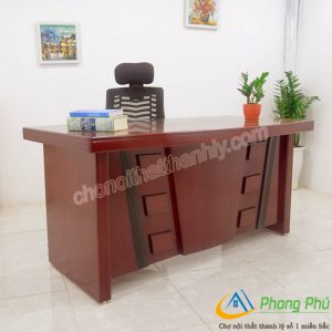 Bàn trưởng phòng 1m4 không hộc BTP03