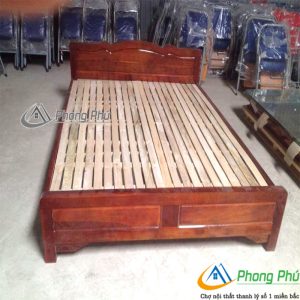 Giường gỗ keo 1m6 GK02