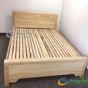 Giường gỗ sồi 1m6 GS01