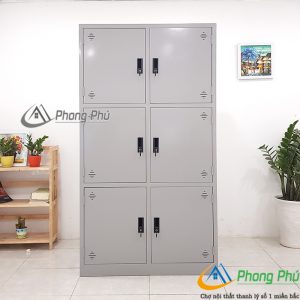 Tủ sắt 6 ô CAT09K6