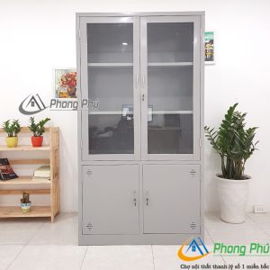 Tủ sắt kính TU09K3
