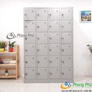 Tủ sắt locker 24 ô LK24