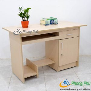 Bàn làm việc 1m2 có hộc BVT02