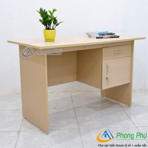 Bàn làm việc 1m2 hộc treo BLV08