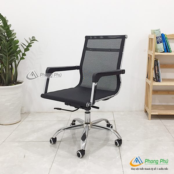 ghe-xoay-luoi-lung-thap-gl203-b