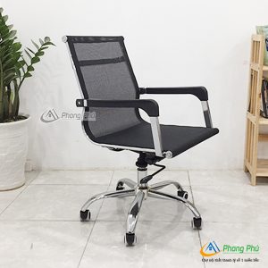 Ghế xoay lưới lưng thấp GL203 B