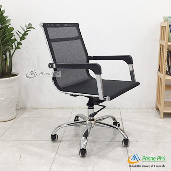 ghe-xoay-luoi-lung-thap-gl203-b