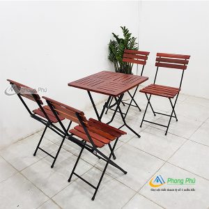Bàn ghế cafe CF01
